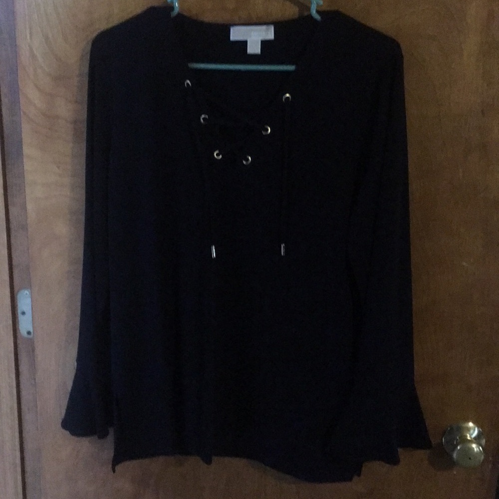 MK front lace up top!